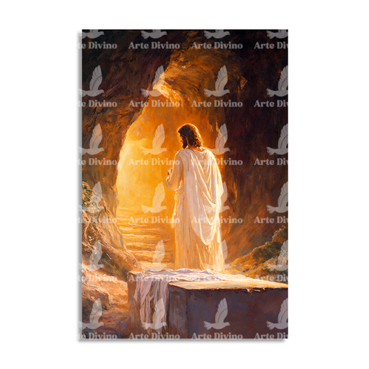 RENACER (JUAN 11:38-44) CUADRO DECORATIVO