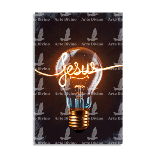 THE LIGHT OF THE WORLD (JOHN 8:12) DECORATIVE PICTURE