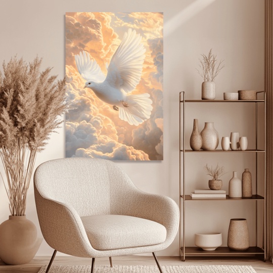 CELESTIAL ILLUMINATION (HOLY SPIRIT) DECORATIVE PAINTING