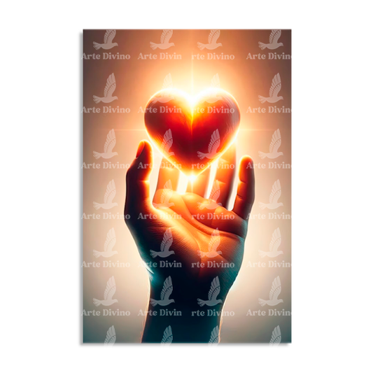 AMOR INFINITO (JUAN 3:16) CUADRO DECORATIVO