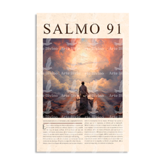 BUENAS NUEVAS (SALMO 91) CUADRO DECORATIVO