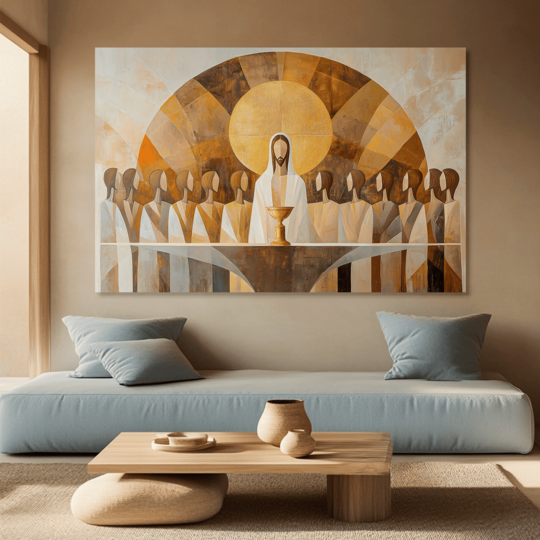 THE HEAVENLY TABLE (LUKE 22:7-20) DECORATIVE PICTURE