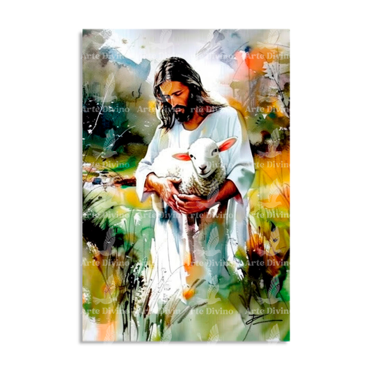 EL PASTOR DE LA PAZ (JUAN 10:14) CUADRO DECORATIVO