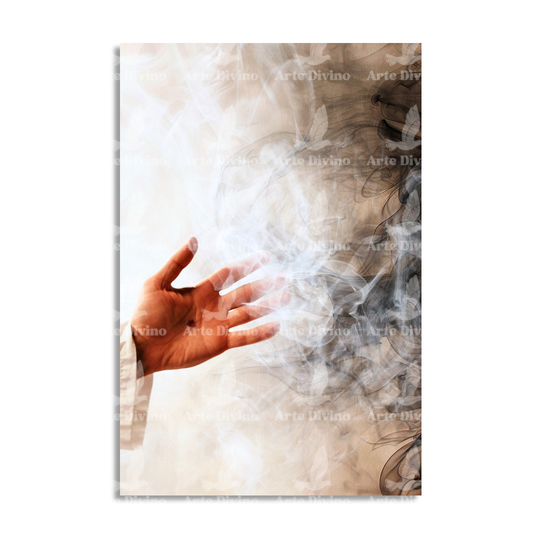 ETERNAL LIGHT (JOHN 8:12) DECORATIVE PICTURE