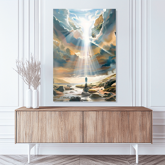 ETERNAL LIGHT (ISAIAH 60:1) DECORATIVE PICTURE
