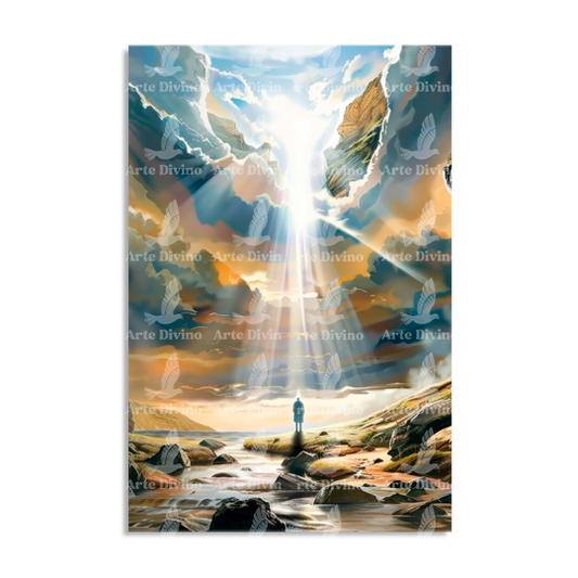 LUZ ETERNA (ISAÍAS 60:1) CUADRO DECORATIVO