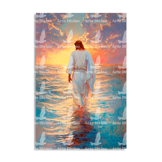 ROAD OF HOPE (MATTHEW 14:25-31) DECORATIVE PICTURE