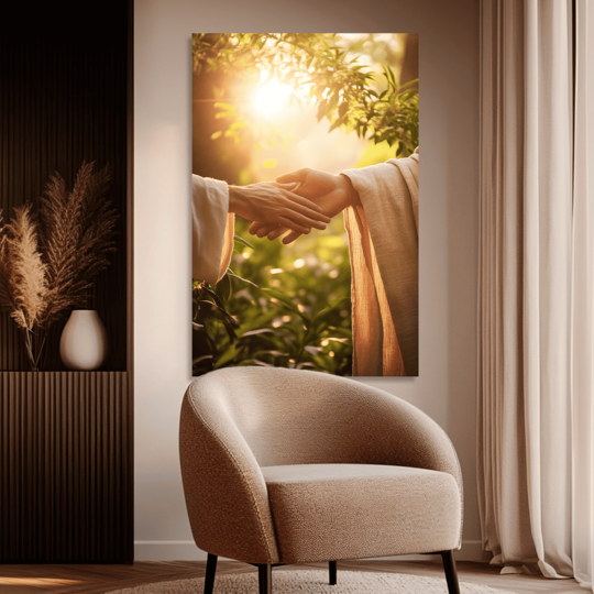 HIS PURPOSE SHINES (TITUUS 3:5) DECORATIVE PICTURE