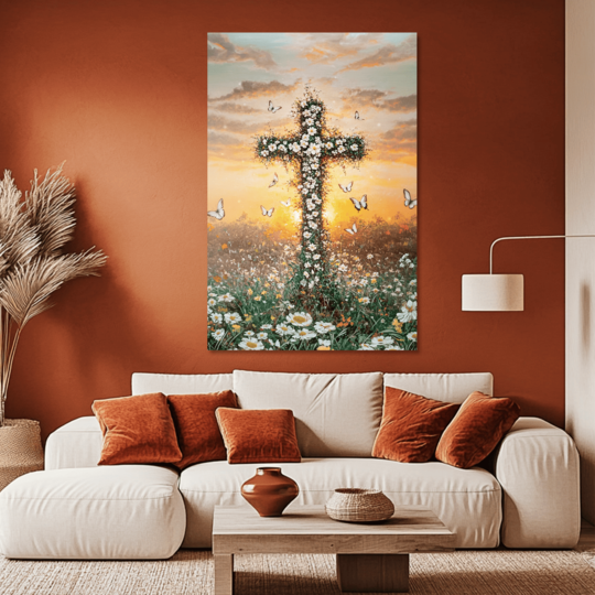 NEW LIFE (MATTHEW 16:24) DECORATIVE PICTURE
