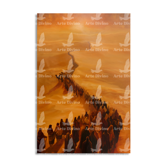 ROAD OF LIBERATION (EXODUS 12) DECORATIVE PICTURE