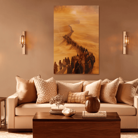 ROAD OF LIBERATION (EXODUS 12) DECORATIVE PICTURE