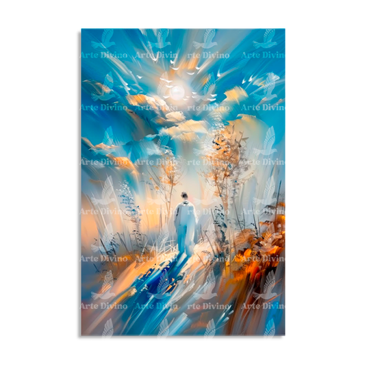 CAMINOS DE PAZ (PROVERBIOS 3:17-18) CUADRO DECORATIVO