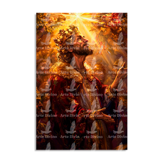 CORONA GLORIA (SALMO 21) CUADRO DECORATIVO