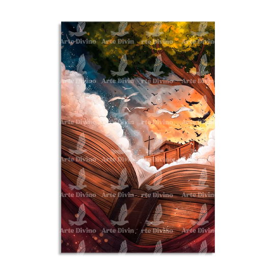 THE FLOOD AND THE PROMISE (GENESIS 7:1-24) DECORATIVE PICTURE