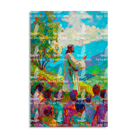 WORDS OF WISDOM (MATTHEW 5) DECORATIVE PICTURE