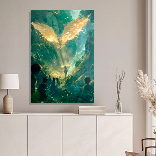 DIVINE GUIDANCE (PSALM 91) DECORATIVE PICTURE