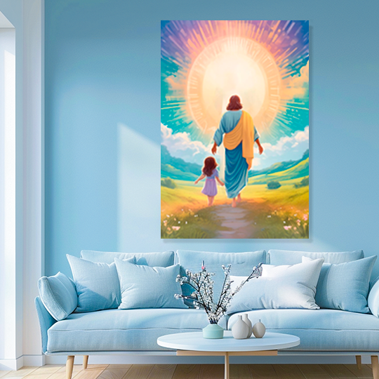 BY YOUR SIDE (PSALM 25:4-15) DECORATIVE PICTURE