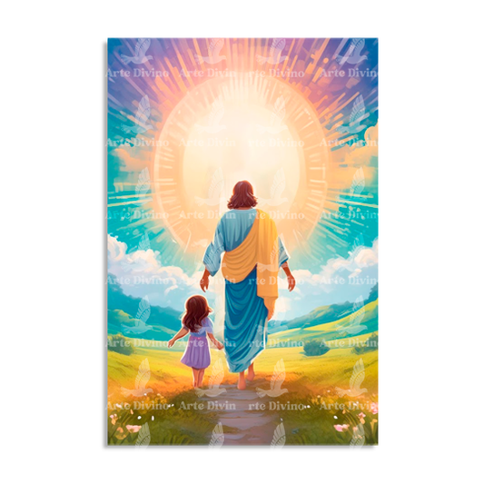 A TU LADO (SALMO 25:4-15) CUADRO DECORATIVO