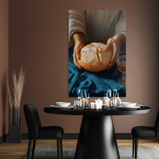THE SUPPER (LUKE 22:19-20) DECORATIVE PICTURE