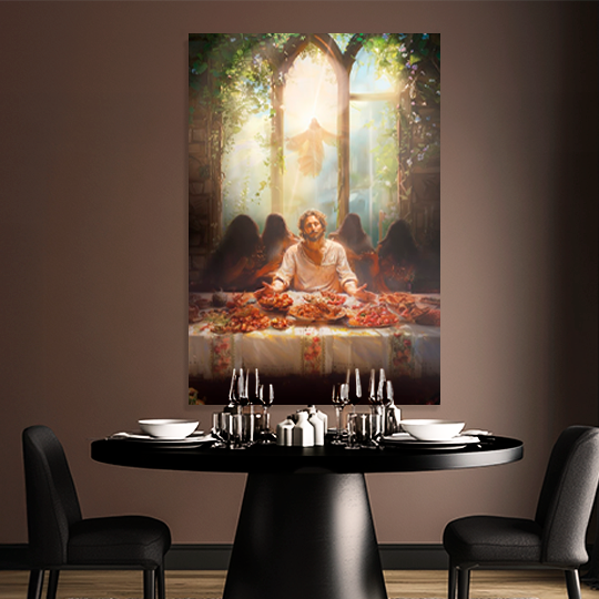 HEAVENLY BANQUET (PSALM 23:5) DECORATIVE PICTURE
