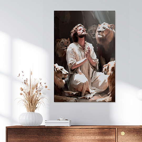 HE TAKES CARE OF ME (DANIEL 6:1-18) DECORATIVE PICTURE