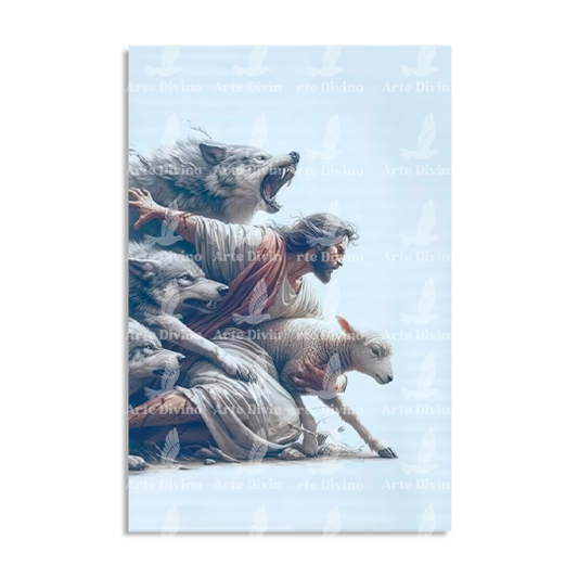 JESÚS DEFENSOR (SALMO 32:7) CUADRO DECORATIVO