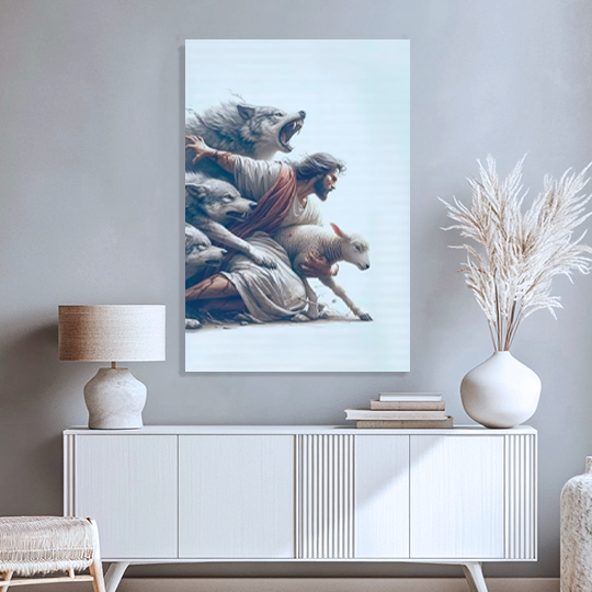 JESUS DEFENDER (PSALM 32:7) DECORATIVE PICTURE