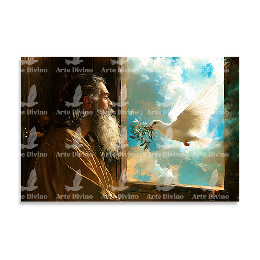 ESPERANZA (GÉNESIS 7:1-24) CUADRO DECORATIVO