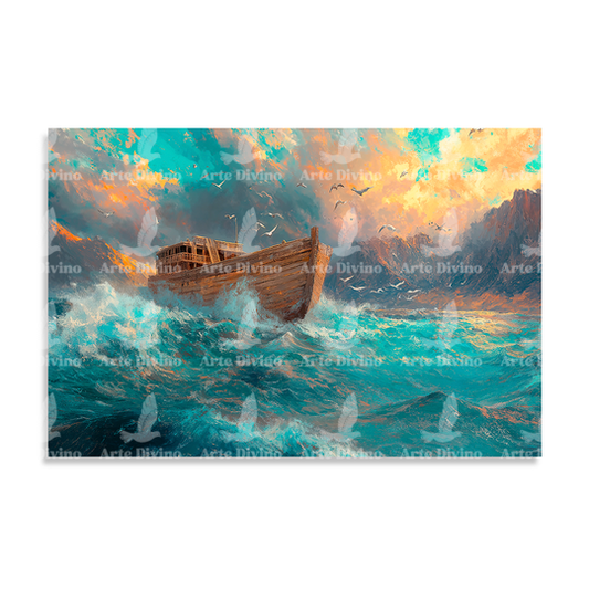 VIENTOS DE ESPERANZA (GÉNESIS 7:1-24) CUADRO DECORATIVO