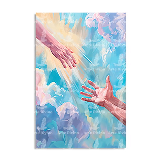 CONEXIÓN DIVINA (SALMO 143:6) CUADRO DECORATIVO