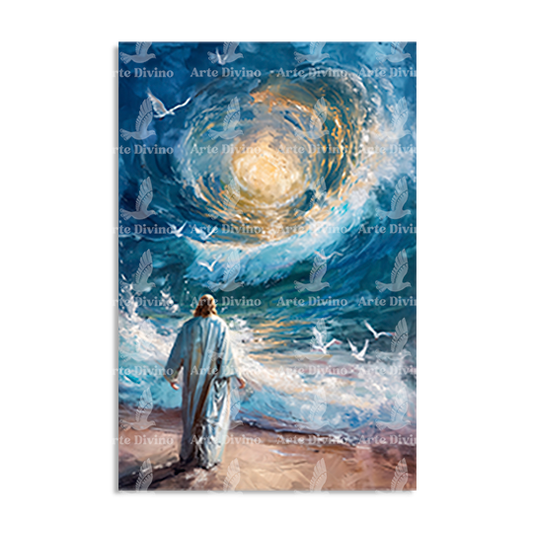 HACIA LA ETERNIDAD (ÉXODO 14:21) CUADRO DECORATIVO