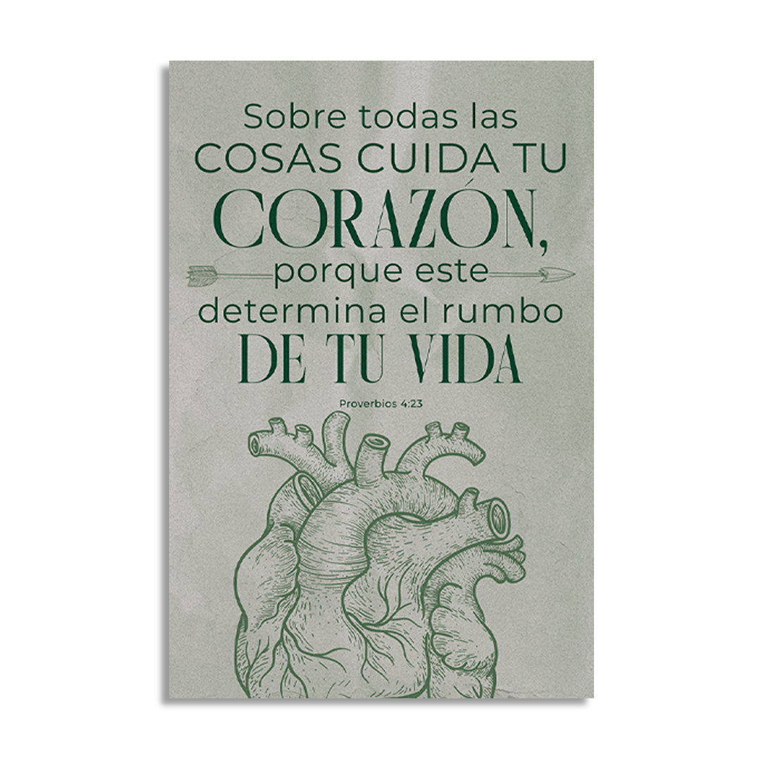 "PROVERBS 4:23" decorative painting