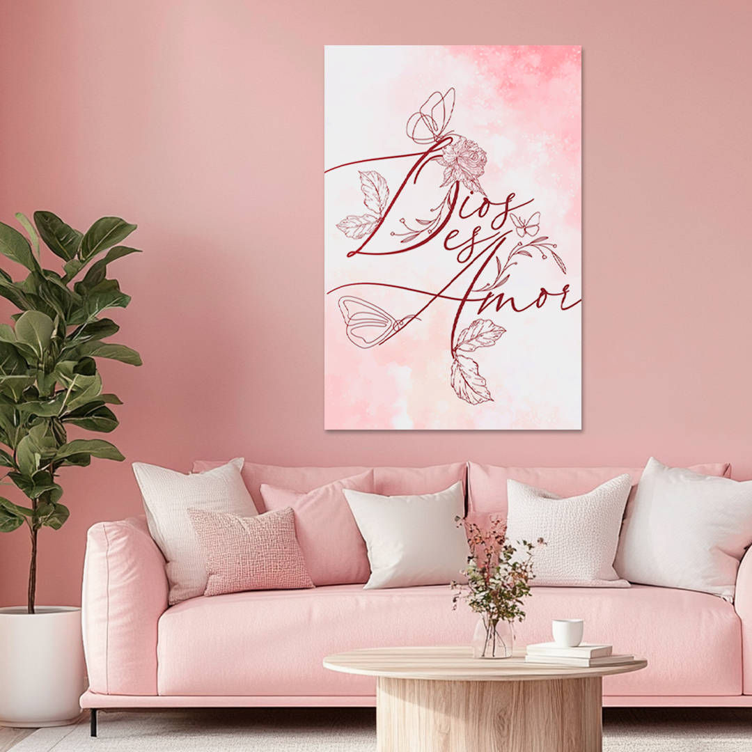 "GOD IS LOVE" decorative painting