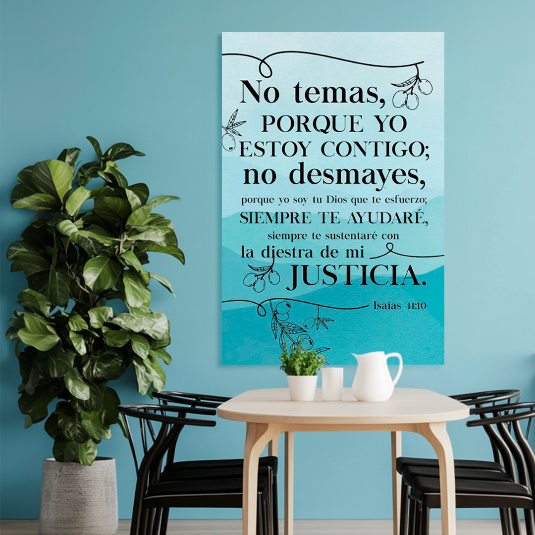 "ISAIAH 41:10" decorative painting