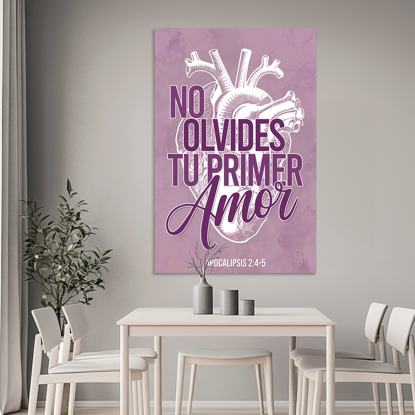 "REVELATION 2:4-5" decorative painting