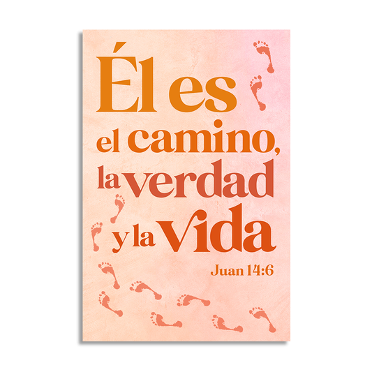"JUAN 14:6" cuadro decorativo