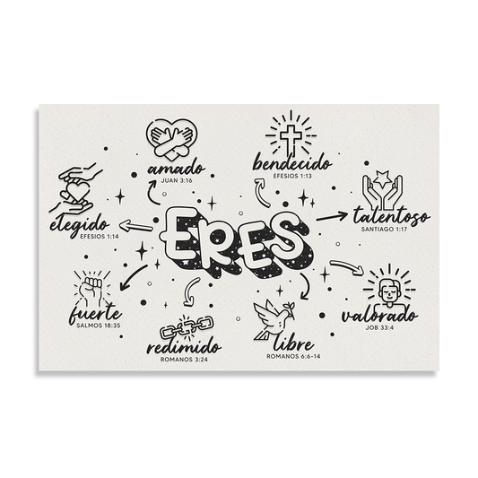 "ERES" cuadro decorativo