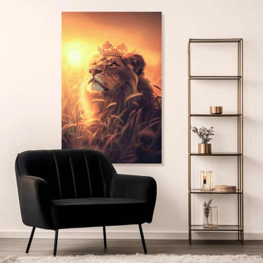 MAJESTY OF JUDAH (LION OF JUDAH) DECORATIVE PICTURE
