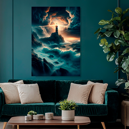 HE GUIDES US (PSALM 48:14) DECORATIVE PICTURE