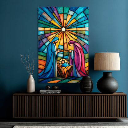 MIRACLE OF BETHLEHEM (MATTHEW 1:18) DECORATIVE PICTURE