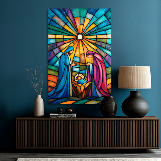 MIRACLE OF BETHLEHEM (MATTHEW 1:18) DECORATIVE PICTURE