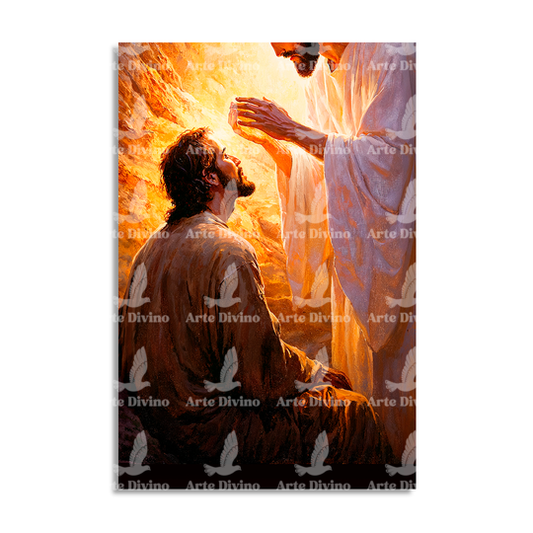 HEALING HANDS (JOHN 9:1-12) DECORATIVE PICTURE