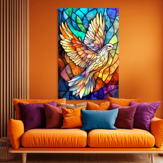 WIND IN THE SPIRIT (HOLY SPIRIT) DECORATIVE PICTURE