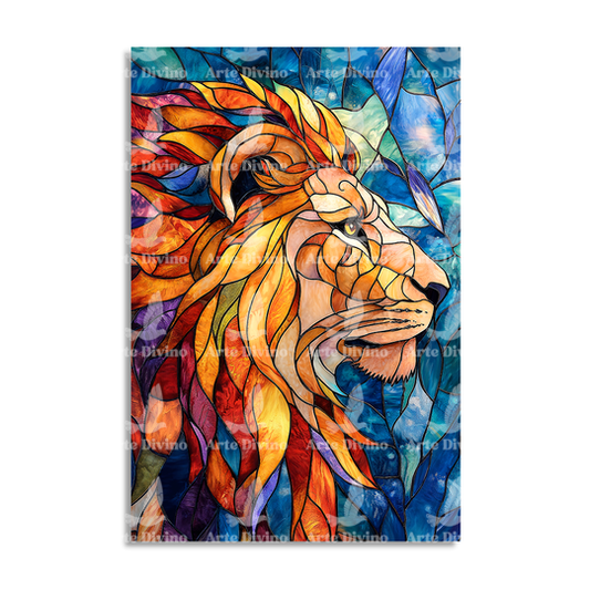 ETERNAL MAJESTY (LION OF JUDAH) DECORATIVE PAINTING