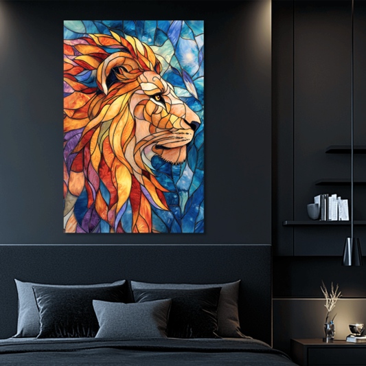 ETERNAL MAJESTY (LION OF JUDAH) DECORATIVE PAINTING