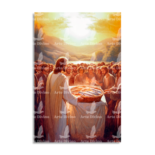 GRACE IN ABUNDANCE (MARK 6:41-43) DECORATIVE PICTURE