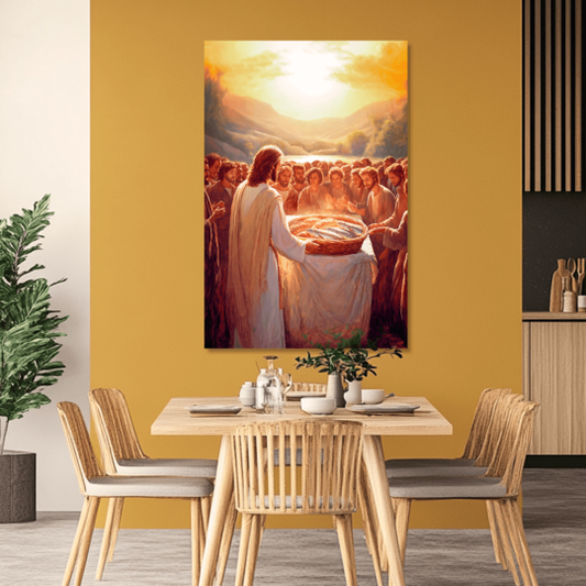 GRACE IN ABUNDANCE (MARK 6:41-43) DECORATIVE PICTURE