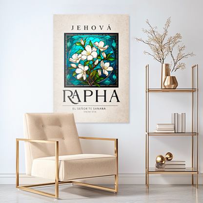 JEHOVAH IS (RAPHA) DECORATIVE PICTURE