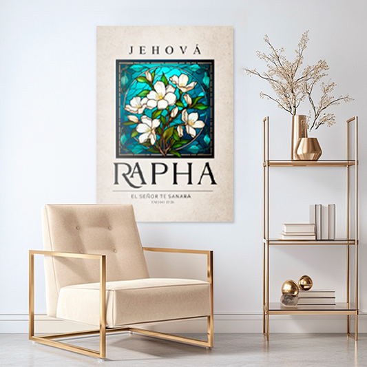 JEHOVAH IS (RAPHA) DECORATIVE PICTURE