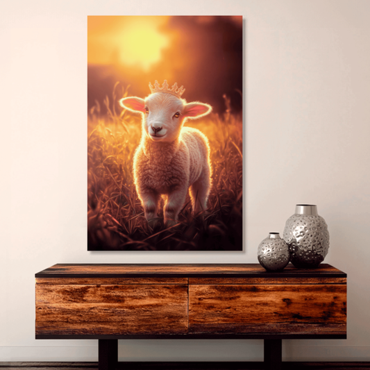 THE WORTHY LAMB (LAMB) DECORATIVE PICTURE